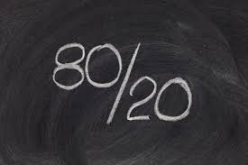 The 80/20 rule